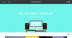 Desktop Screenshot of paularthur.us
